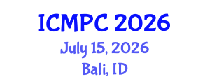 International Conference on Music Perception and Cognition (ICMPC) July 15, 2026 - Bali, Indonesia International Conference on Music Perception and Cognition (ICMPC) July 15, 2026 - Bali, Indonesia