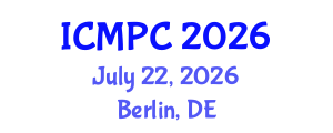 International Conference on Music Perception and Cognition (ICMPC) July 22, 2026 - Berlin, Germany International Conference on Music Perception and Cognition (ICMPC) July 22, 2026 - Berlin, Germany