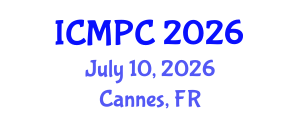 International Conference on Music Perception and Cognition (ICMPC) July 10, 2026 - Cannes, France International Conference on Music Perception and Cognition (ICMPC) July 10, 2026 - Cannes, France