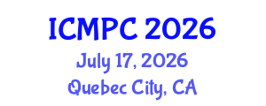 International Conference on Music Perception and Cognition (ICMPC) July 17, 2026 - Quebec City, Canada International Conference on Music Perception and Cognition (ICMPC) July 17, 2026 - Quebec City, Canada