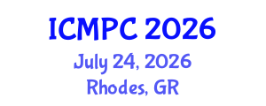 International Conference on Music Perception and Cognition (ICMPC) July 24, 2026 - Rhodes, Greece International Conference on Music Perception and Cognition (ICMPC) July 24, 2026 - Rhodes, Greece