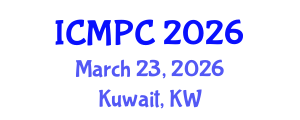 International Conference on Music Perception and Cognition (ICMPC) March 23, 2026 - Kuwait, Kuwait International Conference on Music Perception and Cognition (ICMPC) March 23, 2026 - Kuwait, Kuwait