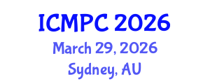 International Conference on Music Perception and Cognition (ICMPC) March 29, 2026 - Sydney, Australia