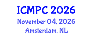 International Conference on Music Perception and Cognition (ICMPC) November 04, 2026 - Amsterdam, Netherlands International Conference on Music Perception and Cognition (ICMPC) November 04, 2026 - Amsterdam, Netherlands