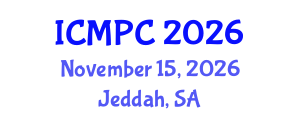 International Conference on Music Perception and Cognition (ICMPC) November 15, 2026 - Jeddah, Saudi Arabia International Conference on Music Perception and Cognition (ICMPC) November 15, 2026 - Jeddah, Saudi Arabia