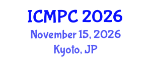 International Conference on Music Perception and Cognition (ICMPC) November 15, 2026 - Kyoto, Japan International Conference on Music Perception and Cognition (ICMPC) November 15, 2026 - Kyoto, Japan