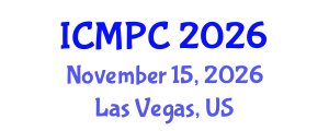 International Conference on Music Perception and Cognition (ICMPC) November 15, 2026 - Las Vegas, United States International Conference on Music Perception and Cognition (ICMPC) November 15, 2026 - Las Vegas, United States