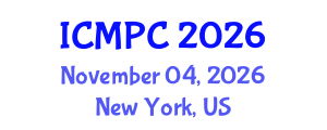 International Conference on Music Perception and Cognition (ICMPC) November 04, 2026 - New York, United States International Conference on Music Perception and Cognition (ICMPC) November 04, 2026 - New York, United States