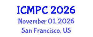 International Conference on Music Perception and Cognition (ICMPC) November 01, 2026 - San Francisco, United States International Conference on Music Perception and Cognition (ICMPC) November 01, 2026 - San Francisco, United States