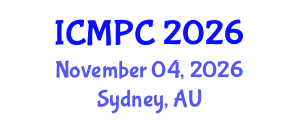 International Conference on Music Perception and Cognition (ICMPC) November 04, 2026 - Sydney, Australia International Conference on Music Perception and Cognition (ICMPC) November 04, 2026 - Sydney, Australia