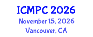 International Conference on Music Perception and Cognition (ICMPC) November 15, 2026 - Vancouver, Canada International Conference on Music Perception and Cognition (ICMPC) November 15, 2026 - Vancouver, Canada
