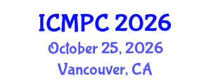 International Conference on Music Perception and Cognition (ICMPC) October 25, 2026 - Vancouver, Canada International Conference on Music Perception and Cognition (ICMPC) October 25, 2026 - Vancouver, Canada