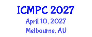 International Conference on Music Perception and Cognition (ICMPC) April 10, 2027 - Melbourne, Australia International Conference on Music Perception and Cognition (ICMPC) April 10, 2027 - Melbourne, Australia