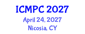 International Conference on Music Perception and Cognition (ICMPC) April 24, 2027 - Nicosia, Cyprus International Conference on Music Perception and Cognition (ICMPC) April 24, 2027 - Nicosia, Cyprus