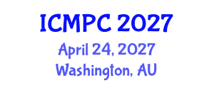 International Conference on Music Perception and Cognition (ICMPC) April 24, 2027 - Washington, Australia International Conference on Music Perception and Cognition (ICMPC) April 24, 2027 - Washington, Australia