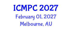 International Conference on Music Perception and Cognition (ICMPC) February 01, 2027 - Melbourne, Australia International Conference on Music Perception and Cognition (ICMPC) February 01, 2027 - Melbourne, Australia