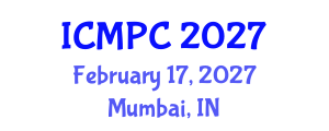 International Conference on Music Perception and Cognition (ICMPC) February 17, 2027 - Mumbai, India International Conference on Music Perception and Cognition (ICMPC) February 17, 2027 - Mumbai, India