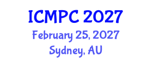 International Conference on Music Perception and Cognition (ICMPC) February 25, 2027 - Sydney, Australia International Conference on Music Perception and Cognition (ICMPC) February 25, 2027 - Sydney, Australia