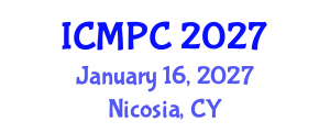 International Conference on Music Perception and Cognition (ICMPC) January 16, 2027 - Nicosia, Cyprus International Conference on Music Perception and Cognition (ICMPC) January 16, 2027 - Nicosia, Cyprus
