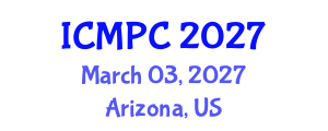 International Conference on Music Perception and Cognition (ICMPC) March 03, 2027 - Arizona, United States International Conference on Music Perception and Cognition (ICMPC) March 03, 2027 - Arizona, United States