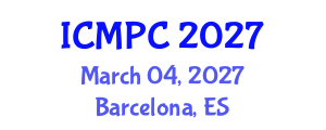 International Conference on Music Perception and Cognition (ICMPC) March 04, 2027 - Barcelona, Spain International Conference on Music Perception and Cognition (ICMPC) March 04, 2027 - Barcelona, Spain