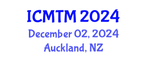 International Conference on Music Theory and Musicology Society (ICMTM) December 02, 2024 - Auckland, New Zealand