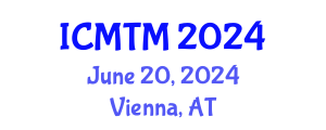 International Conference on Music Theory and Musicology Society (ICMTM) June 20, 2024 - Vienna, Austria