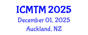 International Conference on Music Theory and Musicology Society (ICMTM) December 01, 2025 - Auckland, New Zealand