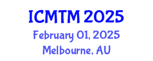 International Conference on Music Theory and Musicology Society (ICMTM) February 01, 2025 - Melbourne, Australia