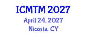 International Conference on Music Theory and Musicology Society (ICMTM) April 24, 2027 - Nicosia, Cyprus