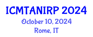 International Conference on Music Therapy Advances in Neurodisability: Innovations in Research and Practice (ICMTANIRP) October 10, 2024 - Rome, Italy