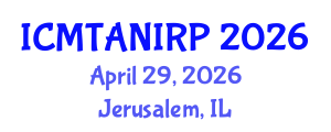 International Conference on Music Therapy Advances in Neurodisability: Innovations in Research and Practice (ICMTANIRP) April 29, 2026 - Jerusalem, Israel