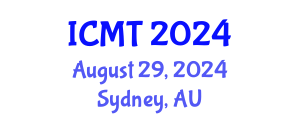 International Conference on Music Therapy (ICMT) August 29, 2024 - Sydney, Australia
