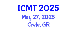 International Conference on Music Therapy (ICMT) May 27, 2025 - Crete, Greece