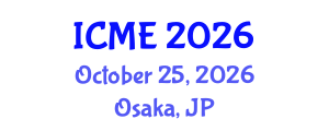 International Conference on Musicology and Ethnomusicology (ICME) October 25, 2026 - Osaka, Japan International Conference on Musicology and Ethnomusicology (ICME) October 25, 2026 - Osaka, Japan