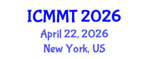 International Conference on Musicology and Music Theory (ICMMT) April 22, 2026 - New York, United States