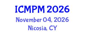 International Conference on Muslim Philosophers and Mysticism (ICMPM) November 04, 2026 - Nicosia, Cyprus International Conference on Muslim Philosophers and Mysticism (ICMPM) November 04, 2026 - Nicosia, Cyprus