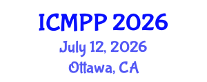 International Conference on Mycology and Plant Pathology (ICMPP) July 12, 2026 - Ottawa, Canada