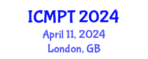 International Conference on Mycotoxins, Phycotoxins and Toxicology (ICMPT) April 11, 2024 - London, United Kingdom