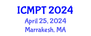 International Conference on Mycotoxins, Phycotoxins and Toxicology (ICMPT) April 25, 2024 - Marrakesh, Morocco