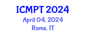 International Conference on Mycotoxins, Phycotoxins and Toxicology (ICMPT) April 04, 2024 - Rome, Italy