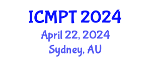 International Conference on Mycotoxins, Phycotoxins and Toxicology (ICMPT) April 22, 2024 - Sydney, Australia