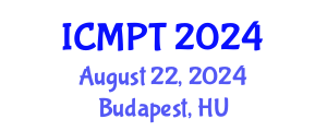 International Conference on Mycotoxins, Phycotoxins and Toxicology (ICMPT) August 22, 2024 - Budapest, Hungary