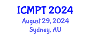 International Conference on Mycotoxins, Phycotoxins and Toxicology (ICMPT) August 29, 2024 - Sydney, Australia