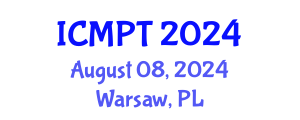 International Conference on Mycotoxins, Phycotoxins and Toxicology (ICMPT) August 08, 2024 - Warsaw, Poland
