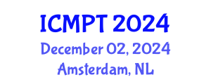 International Conference on Mycotoxins, Phycotoxins and Toxicology (ICMPT) December 02, 2024 - Amsterdam, Netherlands