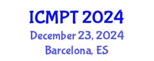 International Conference on Mycotoxins, Phycotoxins and Toxicology (ICMPT) December 23, 2024 - Barcelona, Spain