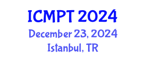 International Conference on Mycotoxins, Phycotoxins and Toxicology (ICMPT) December 23, 2024 - Istanbul, Turkey