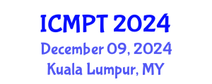 International Conference on Mycotoxins, Phycotoxins and Toxicology (ICMPT) December 09, 2024 - Kuala Lumpur, Malaysia