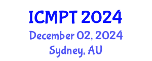 International Conference on Mycotoxins, Phycotoxins and Toxicology (ICMPT) December 02, 2024 - Sydney, Australia